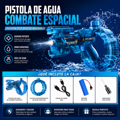Pistola de agua eléctrica