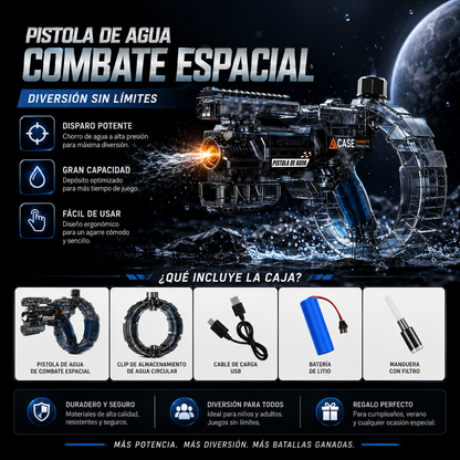 Pistola de agua eléctrica